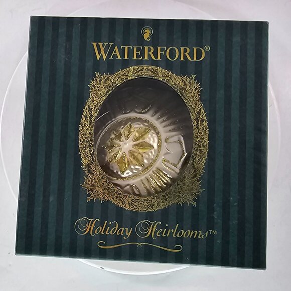 Waterford Holiday Heirlooms Millennium Celtic Cross Ornament 2000/2001 Nostalgic - Picture 3 of 11